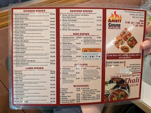 Amrit cuisine of india